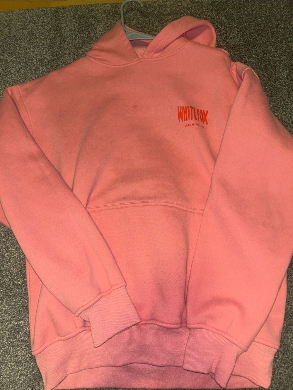 Pink Hooded Sweatshirt